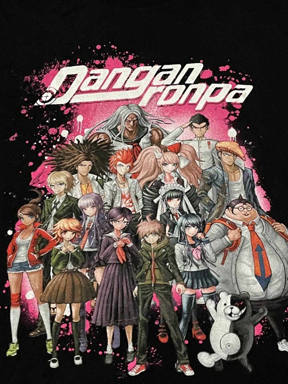 Danganronpa Graphic T-shirt (video game) T-shirt gamer big and comfy size Medium